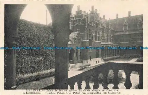 R668726 Mechelen. Justizpalast. Ehemaliges Gänseblümchenschloss von Österreich. Ist.