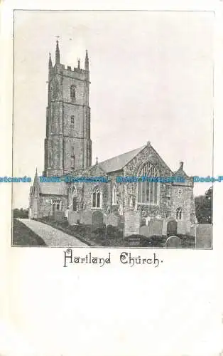 R669494 Hartlandkirche. Postkarte