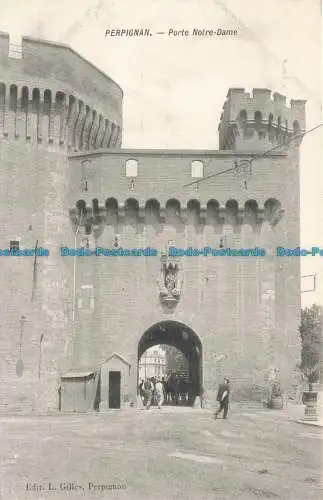 R670283 Perpignan. Porte Notre Dame. L. Gilles