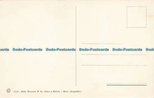 R670298 Mailand. Die Säulen von S. Lorenzo. Brunner und C