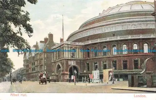 R668807 London. Albert Hall. Postkarte