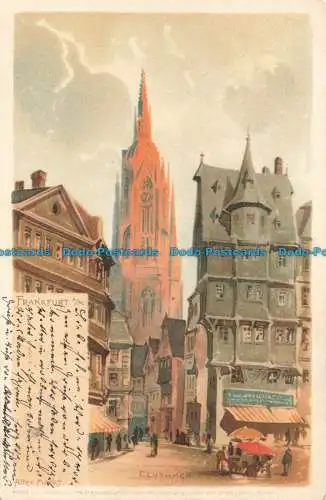 R669554 Frankfurt. Alter Markt. L. Klement. Nein. 385. F. Luthmer. 1900