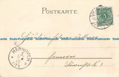 R669554 Frankfurt. Alter Markt. L. Klement. Nein. 385. F. Luthmer. 1900