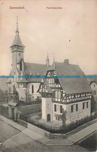 R670992 Darmstadt. Martinskirche