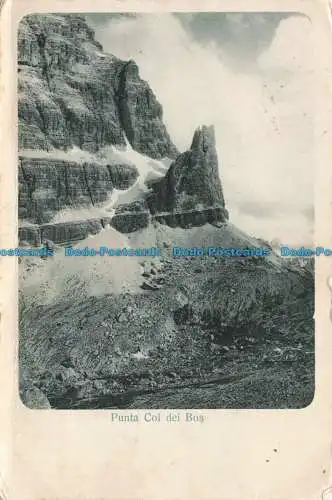 R670339 Punta Col dei Bos. Rud. Belgier. H. Grunberg. 1921