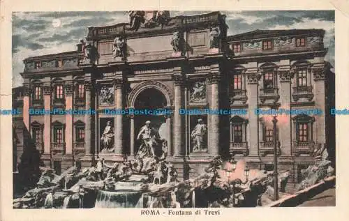 R671018 Rom. Trevi-Brunnen. E.V. R. Astro