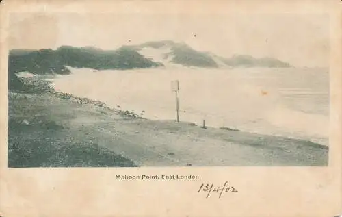 PC30154 Mahoon Point. East London. 1902