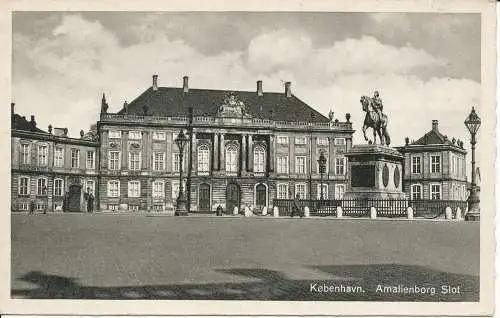 PC27291 Kobenhavn. Amalienborg Slot. Eneret. Nr 10