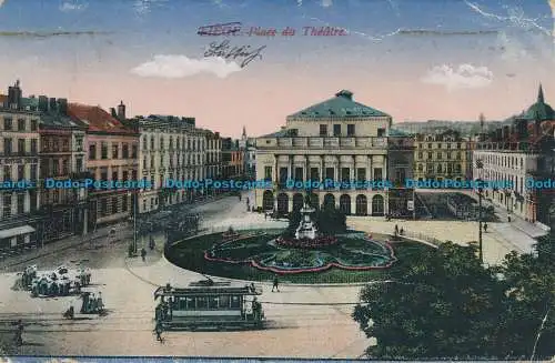 R030055 Liege. Place du Theatre