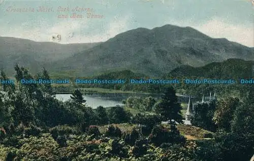 R029521 Trossachs Hotel. Loch Achray und Ben Venue. Valentinstag. 1904