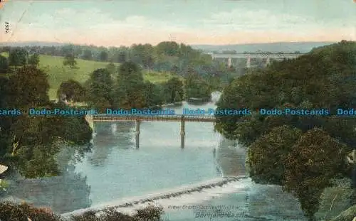 R029562 Blick vom Schlossfenster. Barnard Castle. 1907