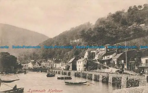 R029059 Lynmouth Harbour. Frith. Nr 45659