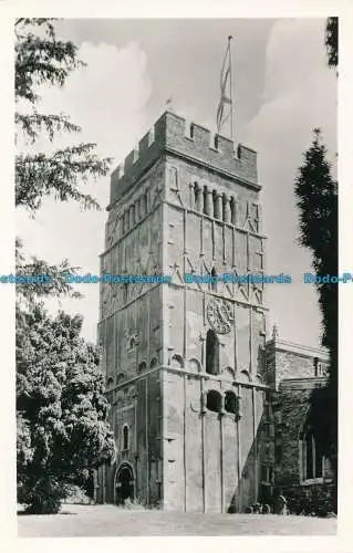 R029079 Alte Postkarte. Kirchturm. W. Parsonson. RP