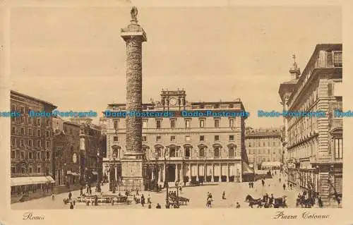 R030146 Roma. Piazza Colonne