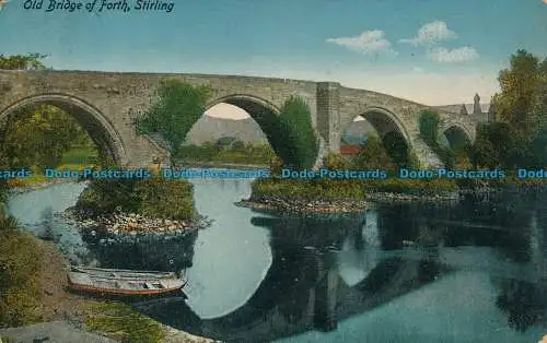 R029088 Alte Brücke von Forth. Stirling. Valentinstag. 1915