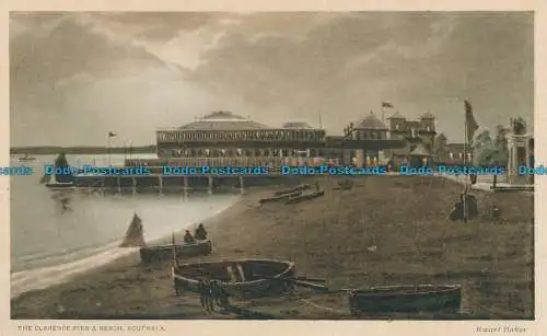 R031029 The Clarence Pier and Beach. Südsee. Ewart Baker