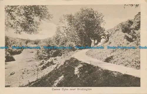 R031050 Danes Dyke in der Nähe von Bridlington. Unikat. 1920