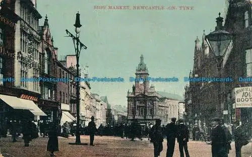 R031054 Brigg Market. Newcastle on Tyne. W. B. und Co. Einzigartige