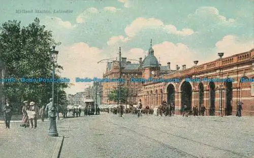 R031075 Midland Station. Leicester. Stiefel Bargeld. Pelham. Nr 428. 1907