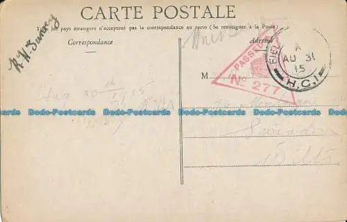 R031079 Pervyse. Le Couvent de St. Vincent de Paul. 1915