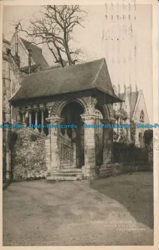 R029695 Norman Treppe. Kings College. Canterbury. 1928