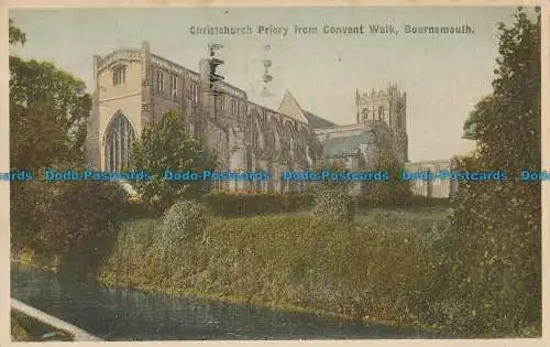 R029700 Christchurch Priory von Convent Walk. Bournemouth. 1933