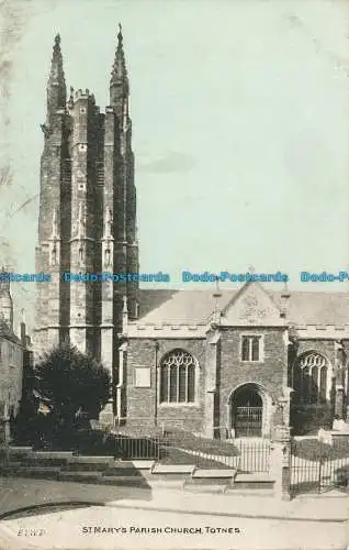 R031117 Pfarrkirche St. Marien. Totnes. Zierlich. 1905