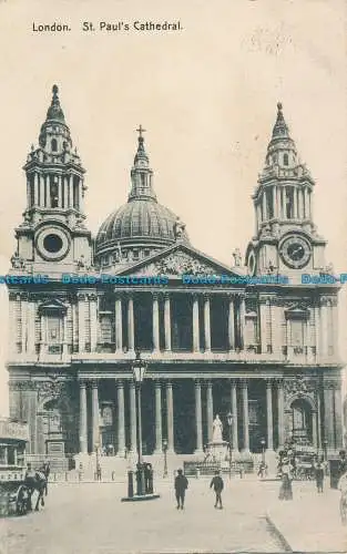 R029737 London. St. Pauls Cathedral. W. Straker