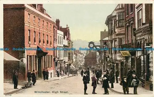 R031155 Winchester. High Street. 1913