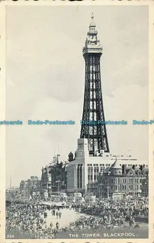 R001025 Der Turm. Blackpool. 1958