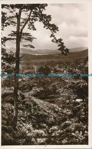 R001079 The Trossachs Hill von Callander. RP