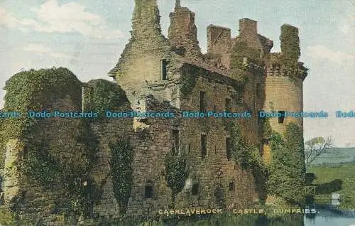 R003137 Caerlaverock Castle. Dumfries. National. 1906