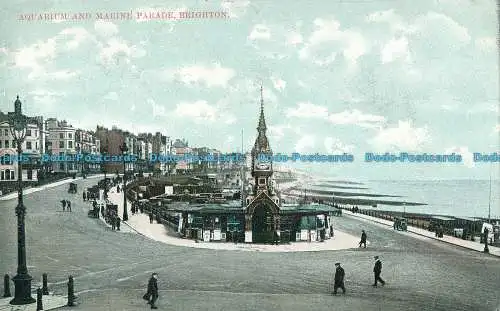 R002737 Aquarium und Marine Parade. Brighton. Max Ettlinger. Die Royal