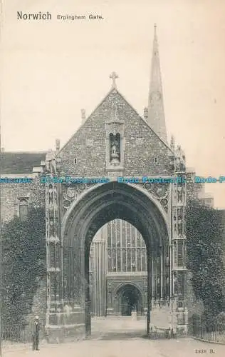 R002749 Norwich Erpingham Gate. Pfau. Platino Photo