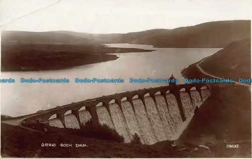 R041154 Graig Goch Dam. Photochrom. Nr 59035. RP