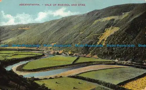 R040334 Aberystwyth. Tal von Rheidol und Hirsch. The Spa