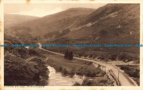 R041274 Martegbrücke. Nr. Rhayader. T.C. Preis