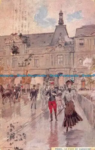 R128337 Paris. Le Font du Carrousel. 1914. B. Hopkins