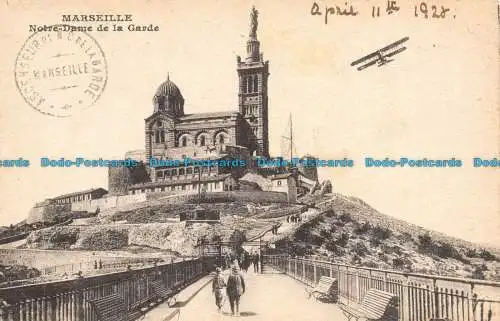 R128338 Marseille. Notre Dame de la Garde. B. Hopkins