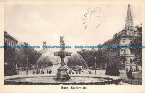 R129056 Bonn. Kaiserplatz. Wilhelm Kohler. 1911