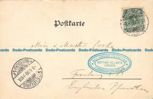 R128359 Weg Nach der Schlucht. Gruss aus Colmar. 1900. B. Hopkins