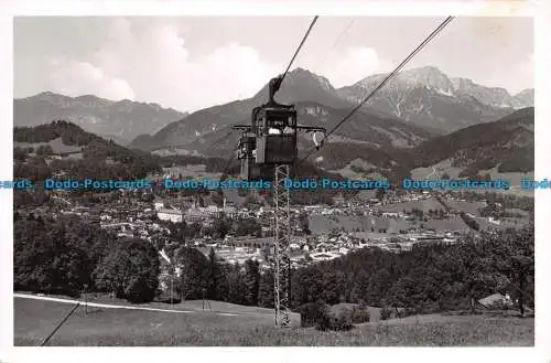 R129101 Berchtesgaden. Bergbahn. Schoning. 1952