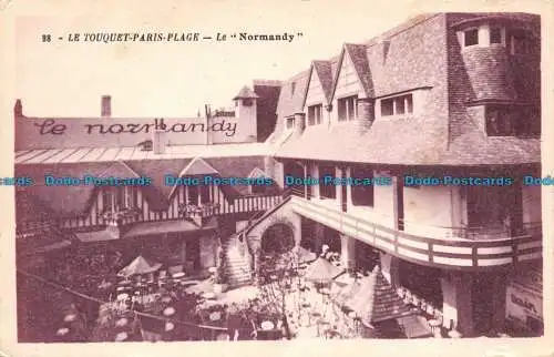 R128398 Le Touquet Paris Plage. Le Normandy. G. Artaud. Nr 98. B. Hopkins