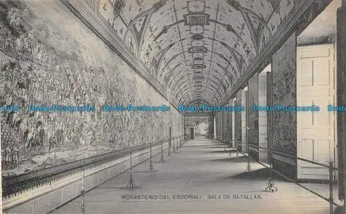 R128419 Monasterio del Escorial. Sala de Batallas. Hauser y Menet. B. Hopkins