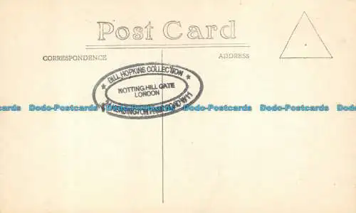 R128430 Alte Postkarte. Insel und Berg. B. Hopkins