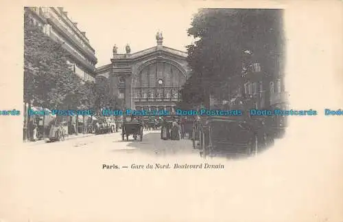 R128438 Paris. Gare du Nord. Boulevard Denain. B. Hopkins