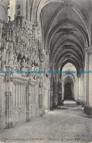 R128442 Cathedrale de Chartres. Pourtour du Choeur. ND. Nr 846. B. Hopkins