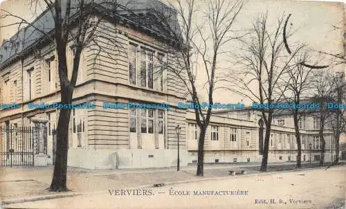 R127378 Verviers. Ecole Manufacturiere. H. B. Marco Marcovici