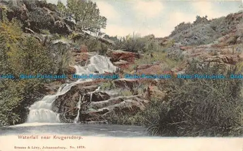 R128445 Wasserfall bei Krugersdorp. Braune und Levy. B. Hopkins