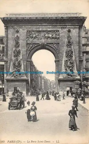 R128452 Paris. La Porte Saint Denis. LL. Nr 280. B. Hopkins